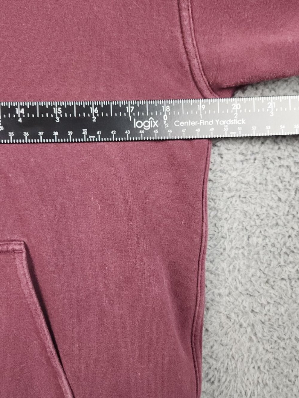 Lululemon All Yours Hoodie Women Small Cassis 4-Way Stretch Soft Kangaroo Pocket - Picture 7 of 11